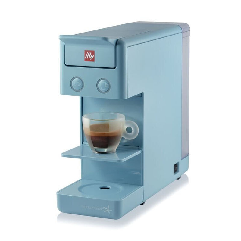 illy Еспресо Кафемашина – Y3.3 iperEspresso – светло син